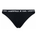 KARL LAGERFELD Súprava 2 kusov klasických nohavičiek Logo Set 211W2127 Čierna