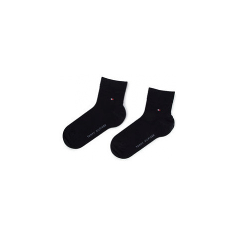 Tommy Hilfiger Súprava 2 párov kotníkových ponožiek dámskych 342025001 Tmavomodrá