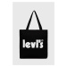 Detská taška Levi's čierna farba