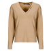 Karl Lagerfeld  LIGHT V-NECK KNIT SWEATER  Svetre Béžová