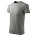 Malfini Basic Unisex tričko 129 tmavo šedý melír