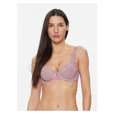 Hunkemöller Podprsenka Bralette Daisy Uf 203606 Fialová Hunkemoller