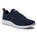 Tommy Hilfiger Sneakersy Corporate Knit Rib Runner FM0FM02838 Tmavomodrá