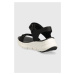 Sandále Skechers dámske, čierna farba