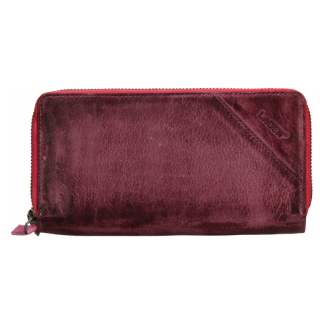 Dámska kožená peňaženka Lagen Eva - fialová