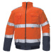 Cerva Clovelly Pilot 2 v 1 Pánska HI-VIS zimná bunda 03010071 oranžová/navy