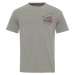 BUSHMAN PATH Pánske tričko, sivá, veľkosť