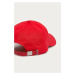 Čiapka Armani Exchange červená farba, s nášivkou, 954039 CC513 NOS