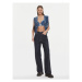 Calvin Klein Jeans Top J20J222475 Modrá Slim Fit