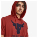 Mikina Under Armour Project Rock Terry Short Sleeve Hoodie Red