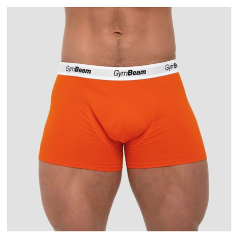 GymBeam Pánske boxerky Essentials 3Pack Orange  XXXLXXXL
