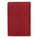 Dámske kožené púzdro na doklady Lagen Sabine - červená