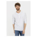 Tričko Camel Active Henley 1/1 Arm White