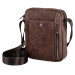 Crossbody taška BHPC BH-8450-25 hnedá 3 L