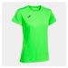 Women's T-shirt Joma Combi Woman Shirt S/S Green Fluor