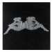 Kappa Súprava 3 párov kotníkových ponožiek unisex 708068 Čierna