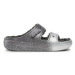 Crocs Šľapky Classic Cozzzy Glitter Sandal 208124 Čierna