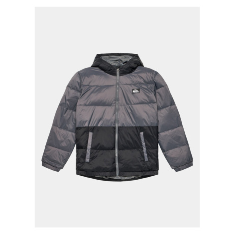 Quiksilver Vatovaná bunda Wolfs EQBJK03277 Sivá Regular Fit