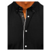 Čierna pánska elegantá košeľa s dlhými rukávmi BOLF 7724
