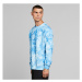 Dedicated Sweatshirt Malmoe Tie Dye Blue