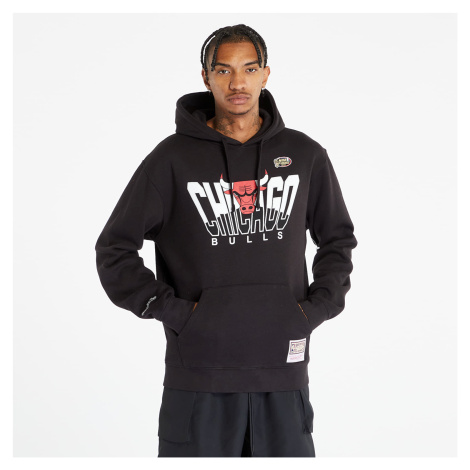 Mikina Mitchell & Ness NBA Retrodome Hoodie Chicago Bulls Black