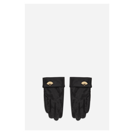 Rukavice Karl Lagerfeld K/Signature Fan Gloves Black