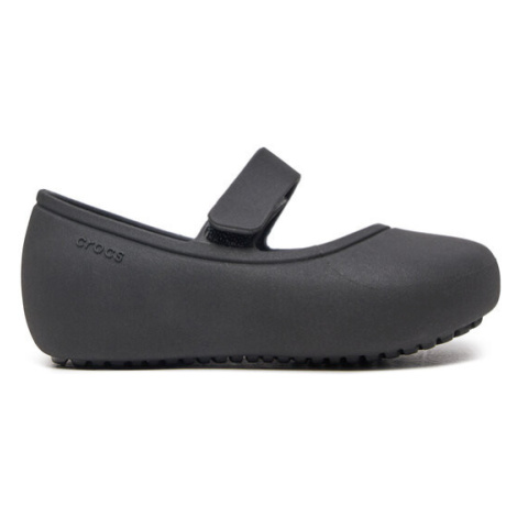 Crocs Baleríny Brooklyn Mary Jane Flat T 209430 Čierna