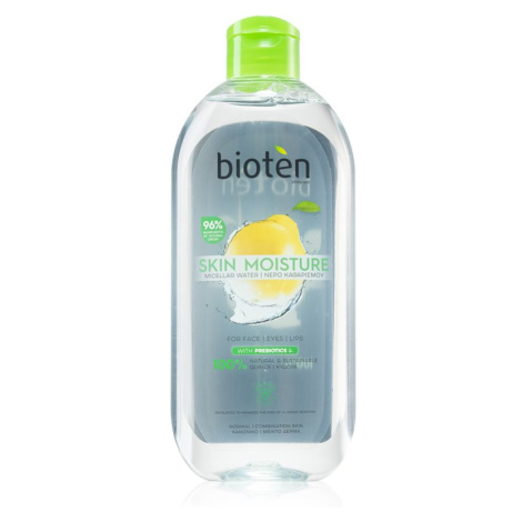Bioten Skin Moisture čistiaca a odličovacia micelárna voda pre normálnu až zmiešanú pleť