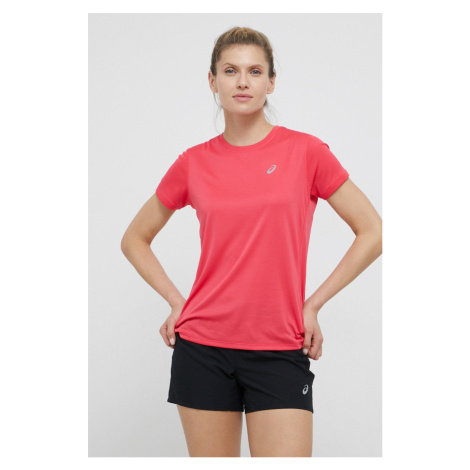 Bežecké tričko Asics ružová farba,