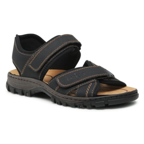 Rieker Sandále 25051-01 Čierna