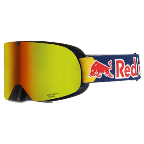 Lyžiarske okuliare RED BULL SPECT SOAR-004RE3P, dark blue, brown with red mirror, CAT3