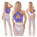 Sexy top Koucla Musthave Neckholder Crop Top white Einheitsgroesse