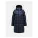 Kabát Peak Performance W Frost Down Coat Black/Grey Melange