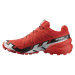 Pánska bežecká trailová obuv SALOMON Speedcross 6 GTX fiery red black white