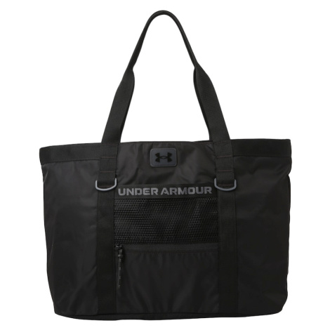 UNDER ARMOUR Športová taška 'Essentials'  sivá / čierna