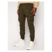 Alpha Industries Jogger nohavice Airman 188201 Zelená Tapered Fit