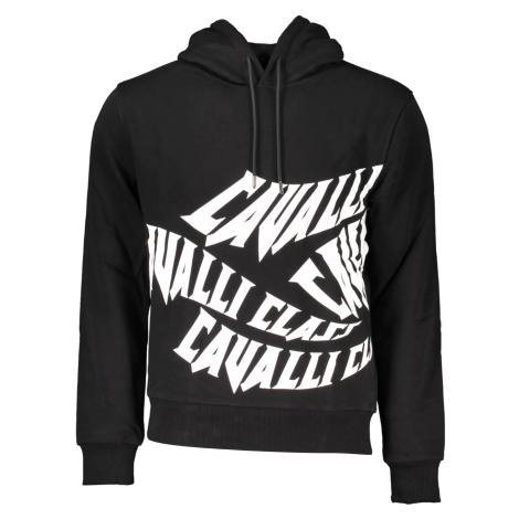 CAVALLI CLASS SWEATSHIRT WITHOUT ZIP BLACK MAN Roberto Cavalli