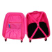 Ružový detský kufor pre dievčatá &quot;Butterfly&quot; - veľ. M