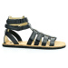 Koel Aura Leather Black barefoot sandále 36 EUR