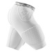 McDavid HEX® Wrap-around Contour Shorts White - Pánske - Kraťasy McDavid - Biele - 7991-WHITE