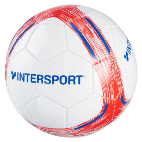 INTERSPORT Futbalová lopta Farba: Bielo - Červená