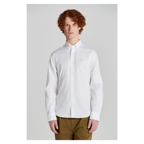 KOŠEĽA GANT SLIM PINPOINT OXFORD SHIRT WHITE