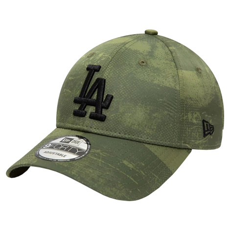 Pánska khaki šiltovka New Era MLB 9FORTY Los Angeles Dodgers Print Cap 60298662