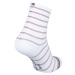 Tommy Hilfiger WOMEN SHORT SOCK 2P PREPPY Dámske ponožky, biela, veľkosť