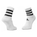 Adidas Súprava 3 párov vysokých ponožiek unisex 3S Csh Crw3p DZ9346 Biela