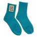 Dámske modré ponožky TICK/TOCK