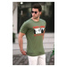 Madmext Khaki Men's T-Shirt 5224
