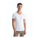 LC Waikiki V-Neck Short Sleeve Combed Cotton Men's T-Shirt