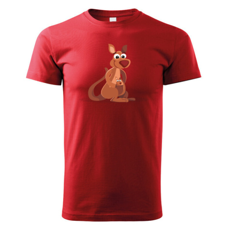 Detské tričko s klokanem - tričko s motívom klokana na narodeniny či Vianoce