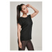 Women's Organic T-Shirt with Extended Shoulder Black